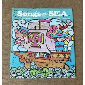Vintage Children’s Record Songs Of The Sea Fisherman Sailors Ships Mr Pickwick